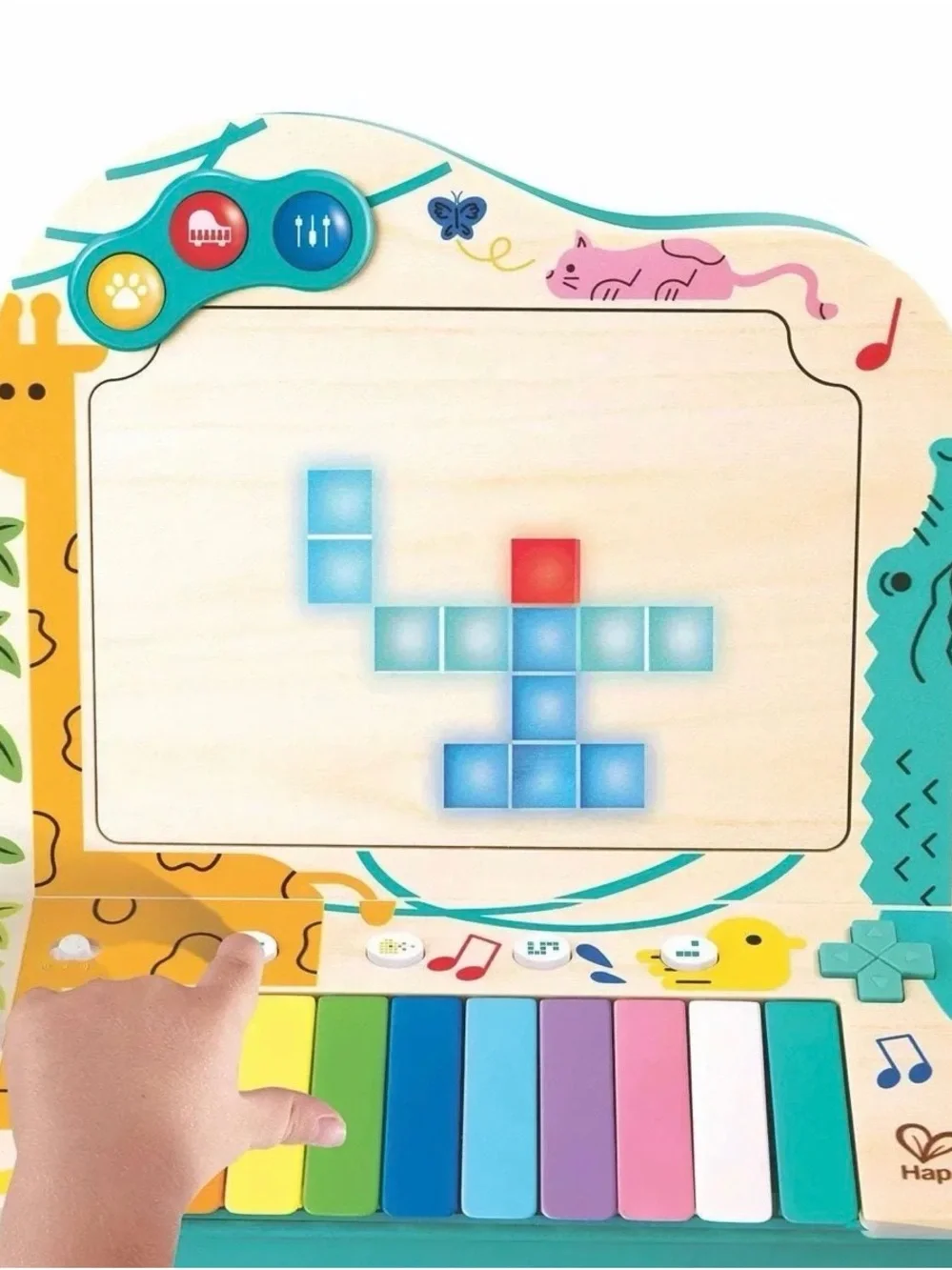 Hape Pixel Piano Arcade - Rainbow Keys